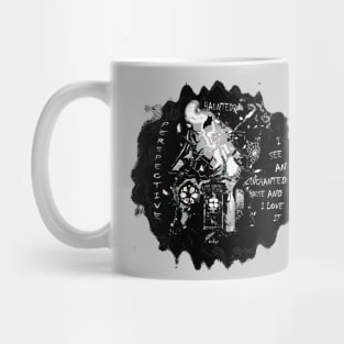 ENCHANTED HOUSE B/W Mug